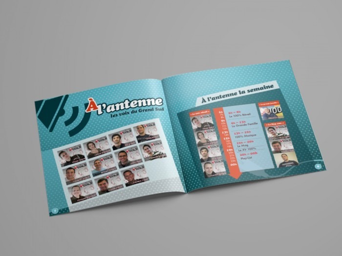 A4 Landscape Brochure Mockup - DOUBLE4