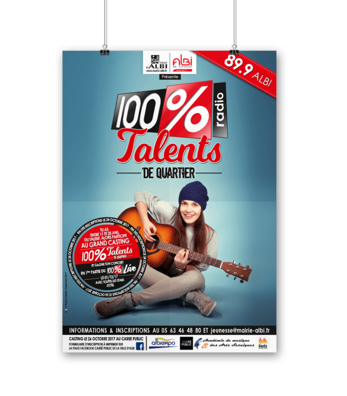 A0 PSD Poster Mockup-TALENT